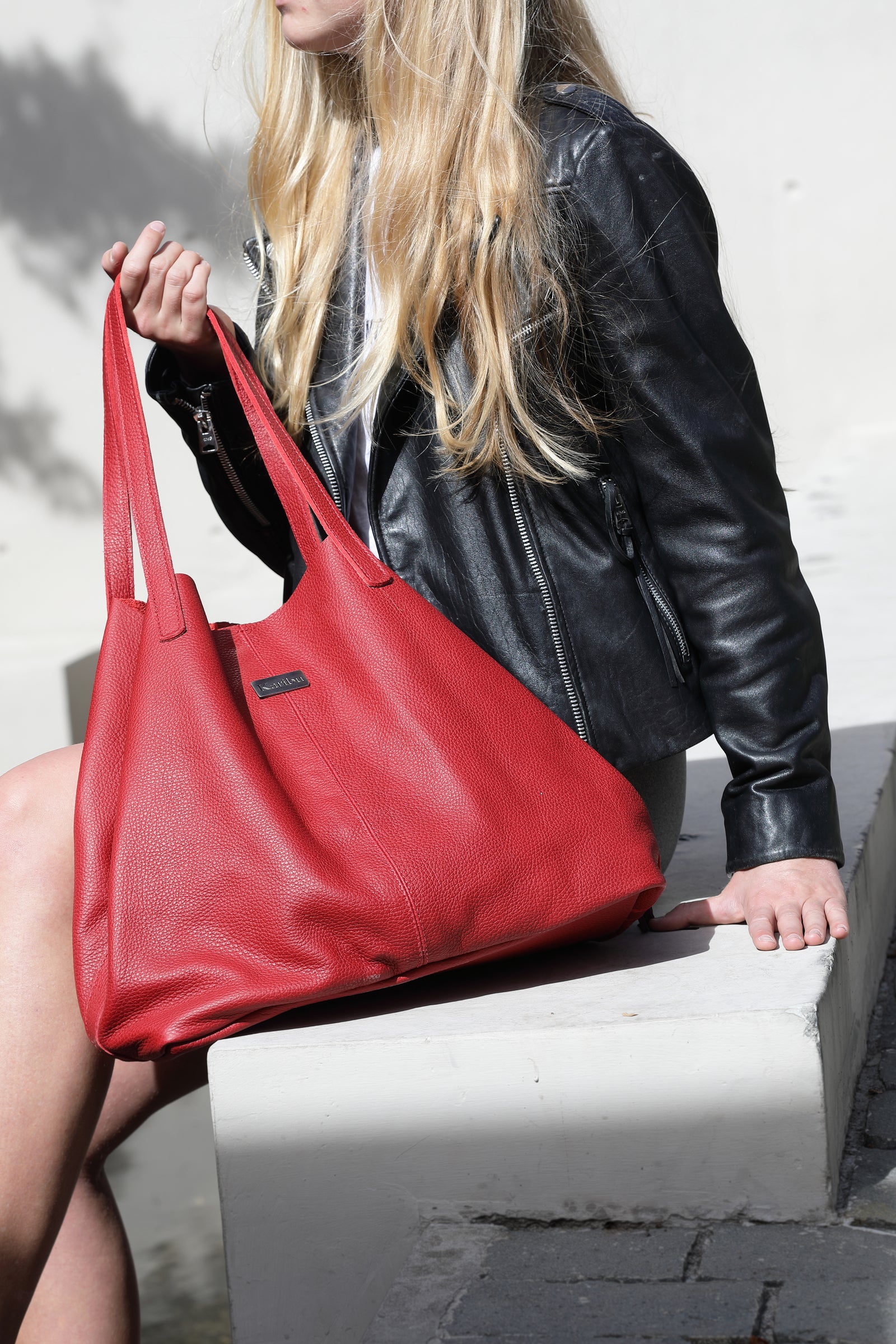 Cartera Paula Roja