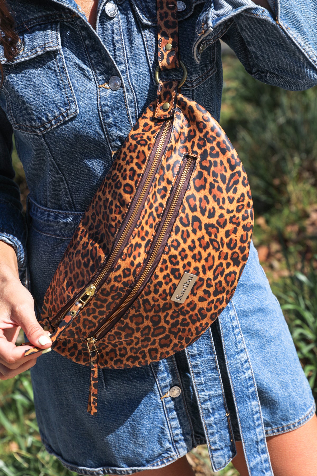 Banano grande Animal print