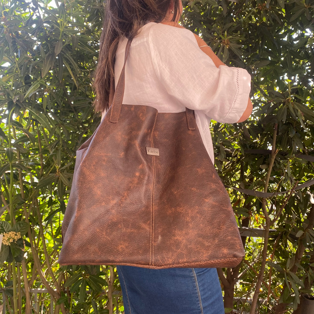 Cartera Paula Cafe Jaspeado