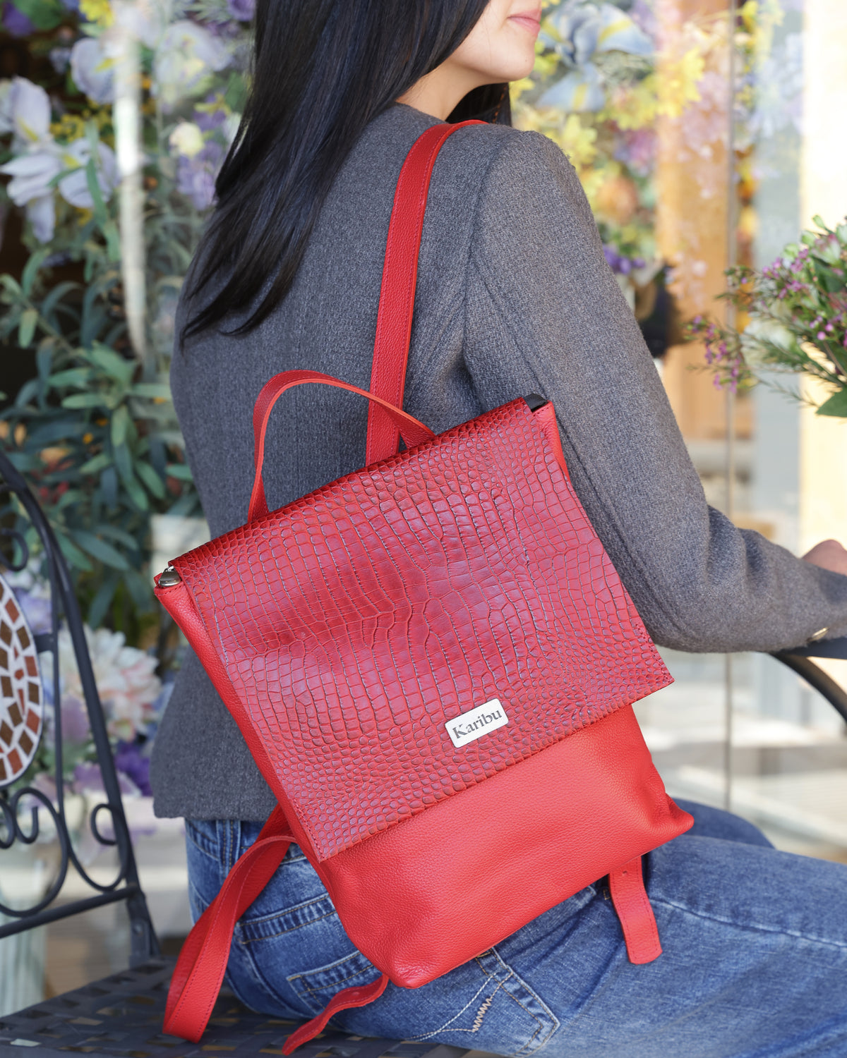 Mochila Valentina Roja
