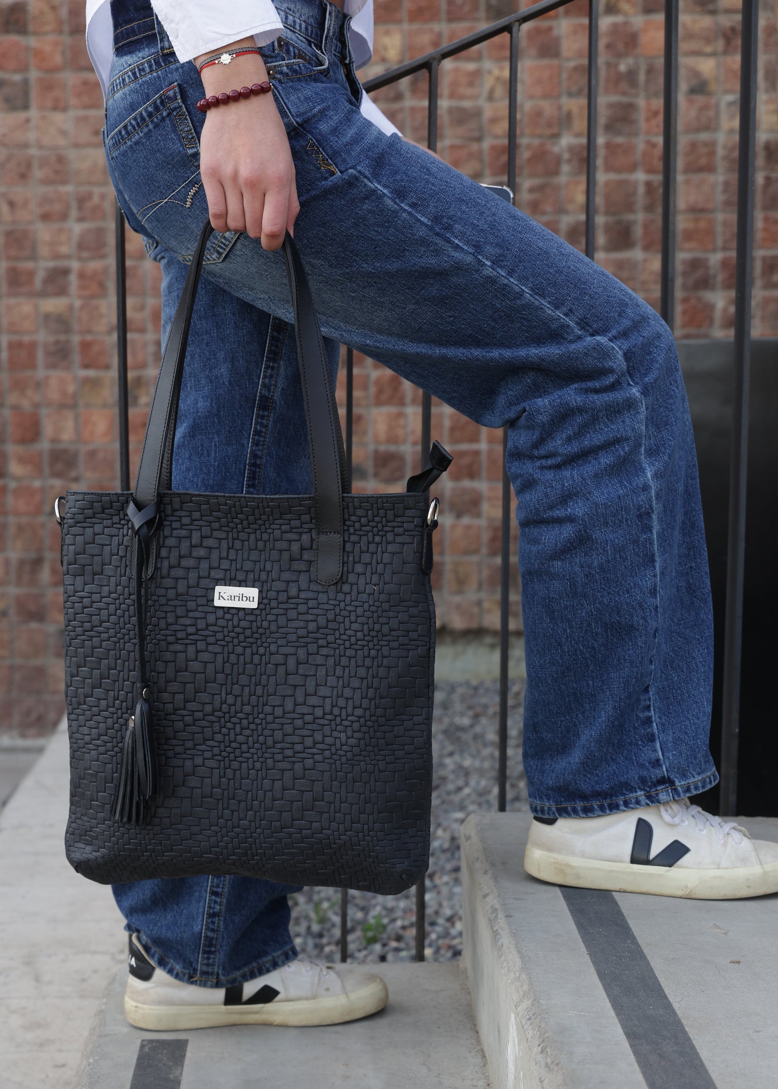 Cartera Olivia Negra