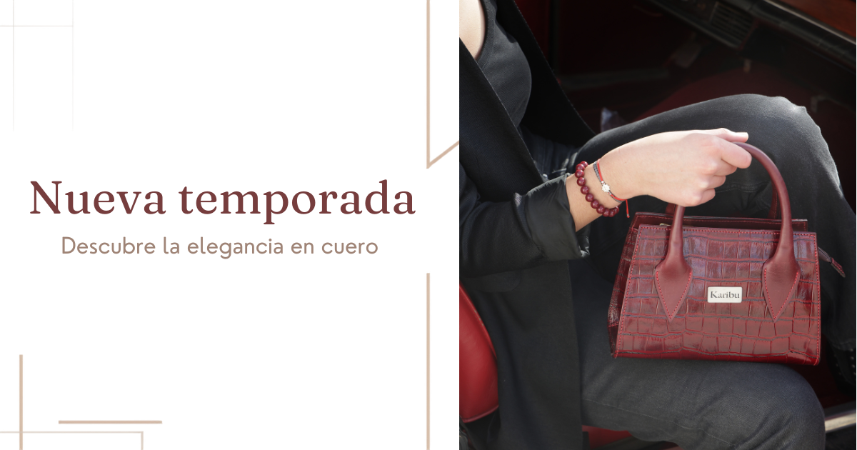 Banner Karibu - carteras, mochilas y accesorios de cuero hecho a mano