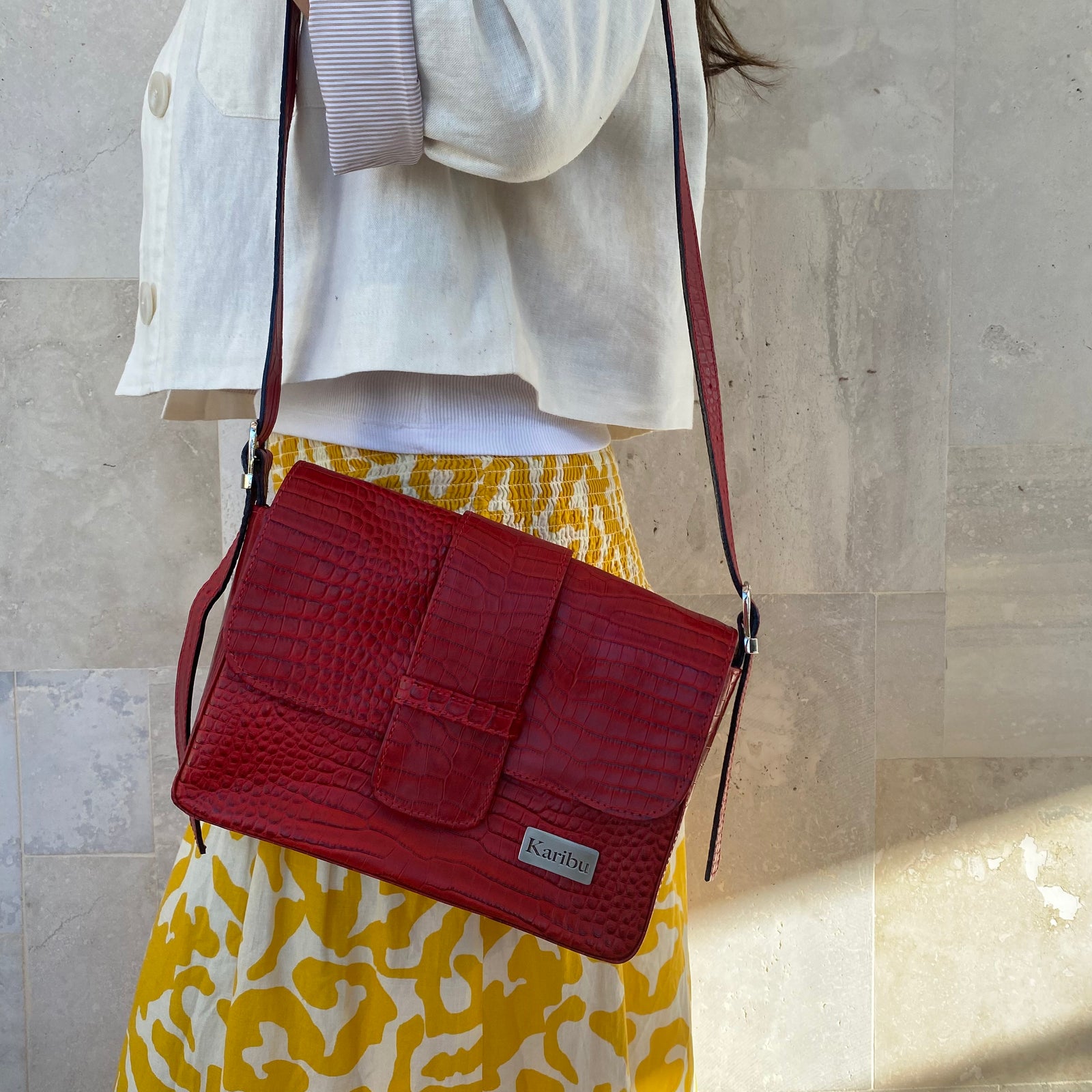 Cartera Octavia Roja