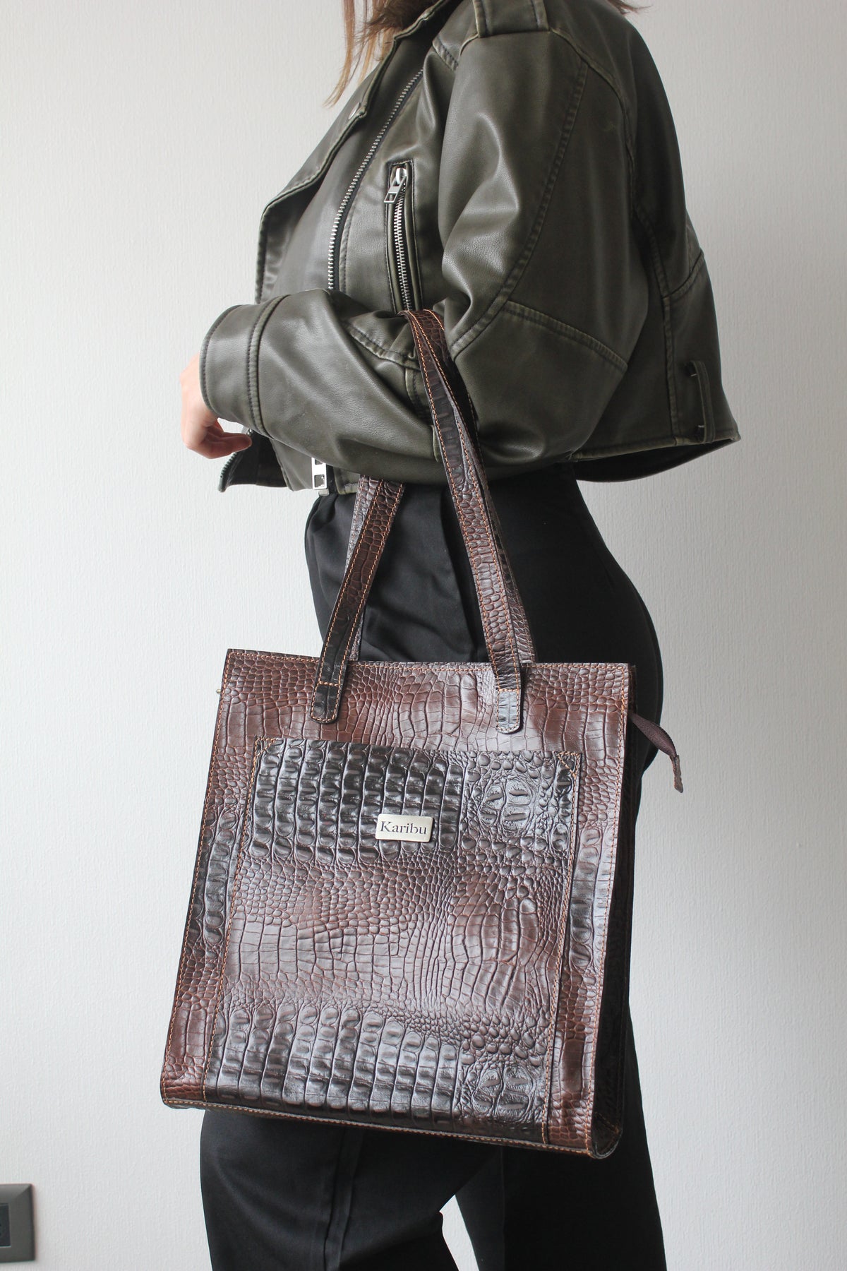 Cartera Maria cafe piton