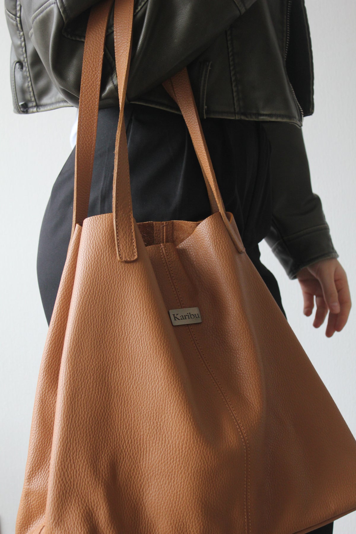 Cartera Paula Cafe Claro