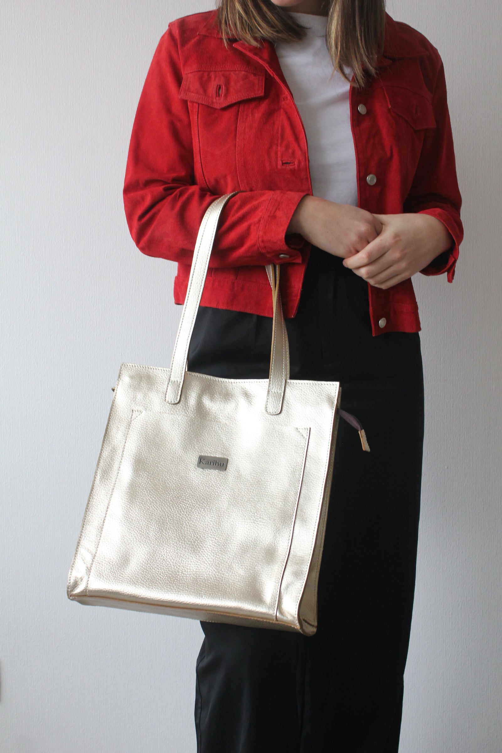 Cartera Maria Dorada