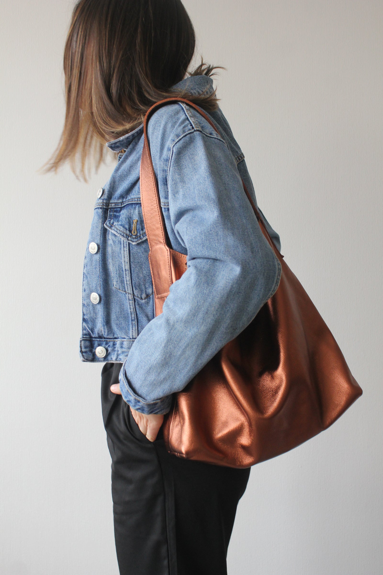 Cartera Dominique Cobre