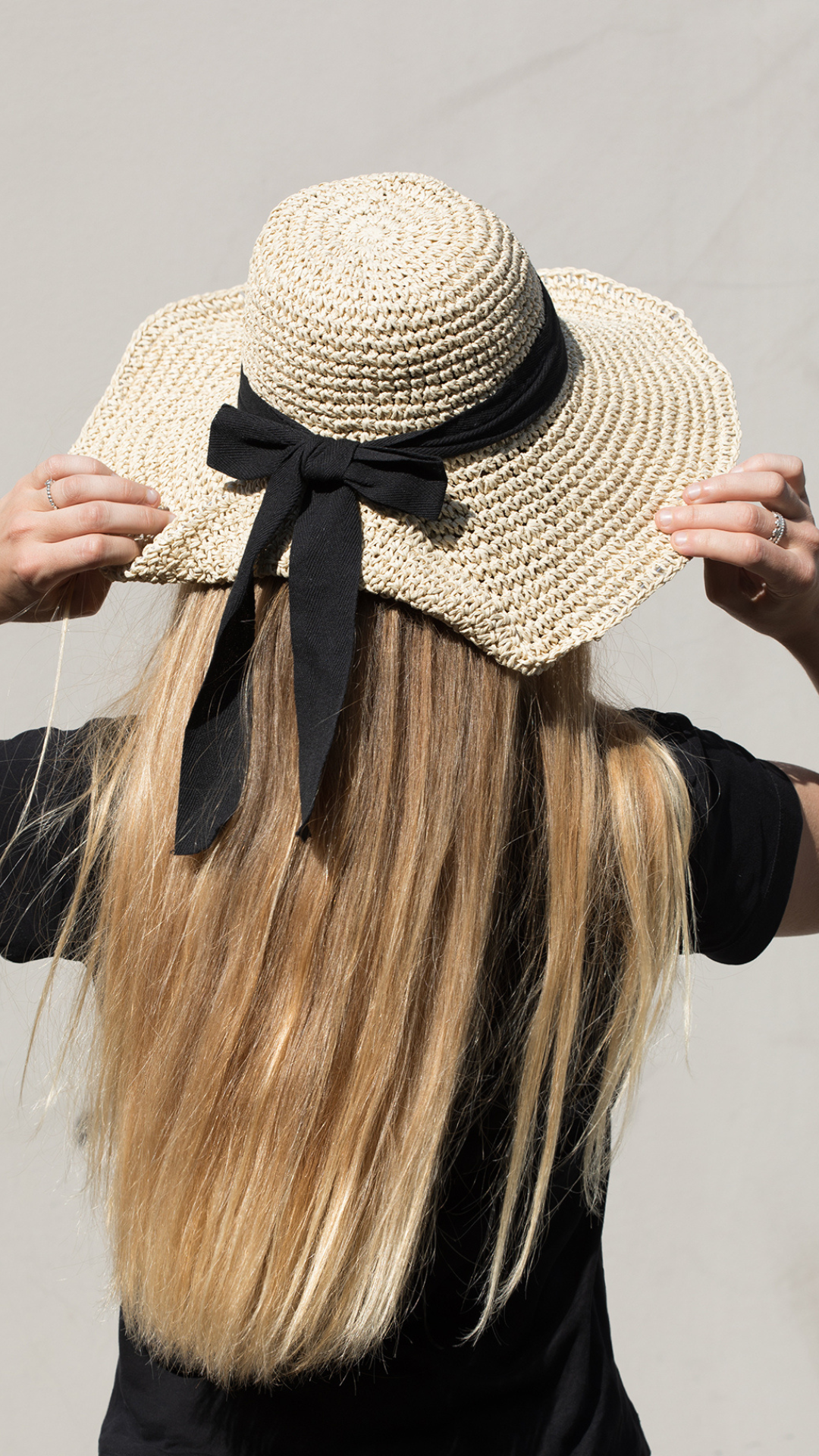 Sombrero papel beige