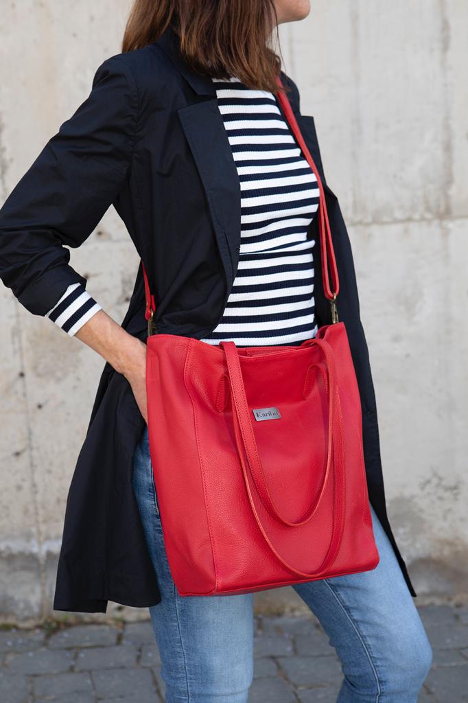 Cartera Jacinta roja