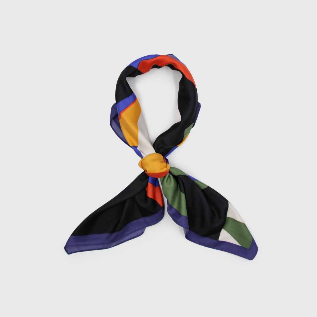 Pañuelo grande Abstracto azul