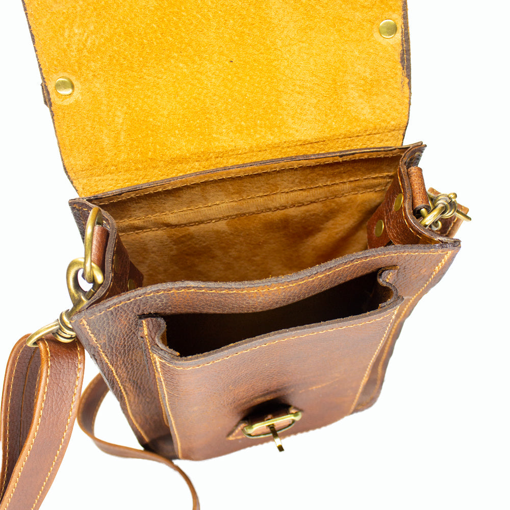 Morral Hombre Grande Cafe Oscuro