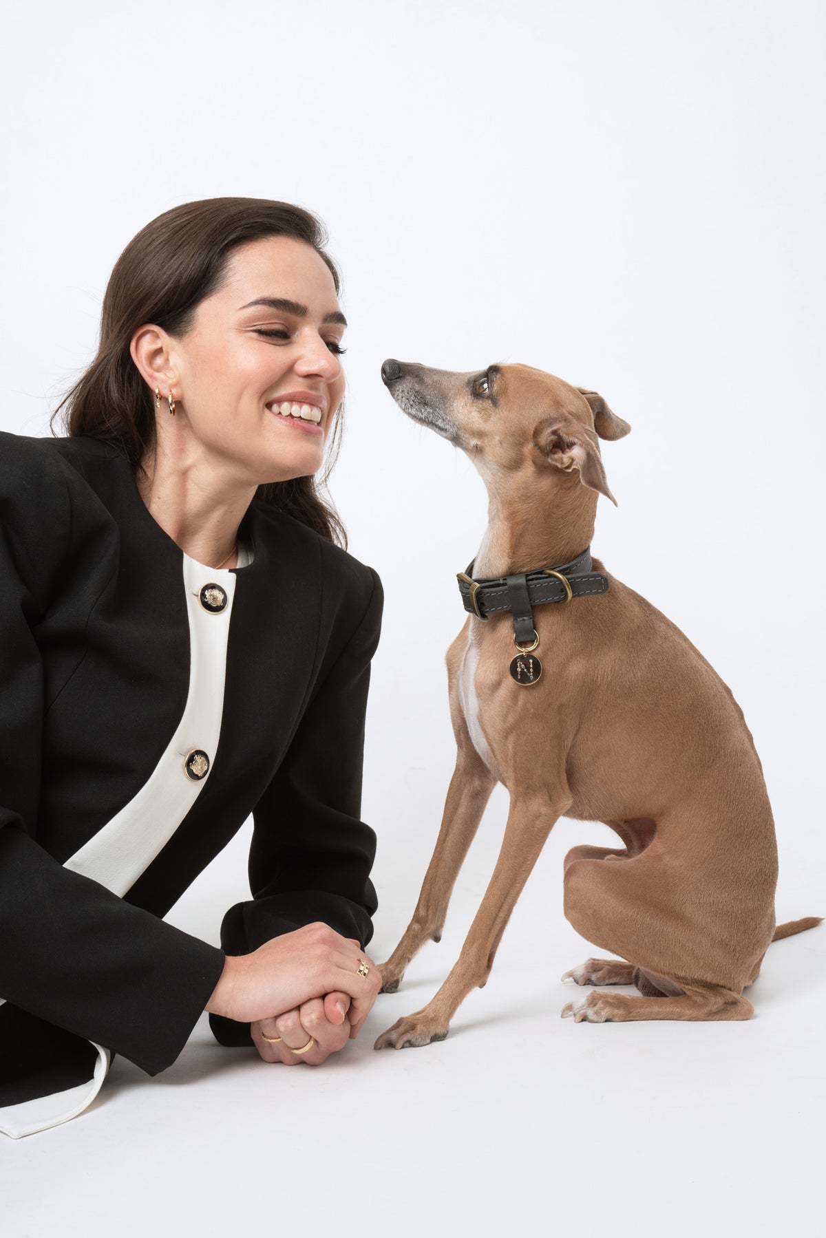 Correa para perro Gris