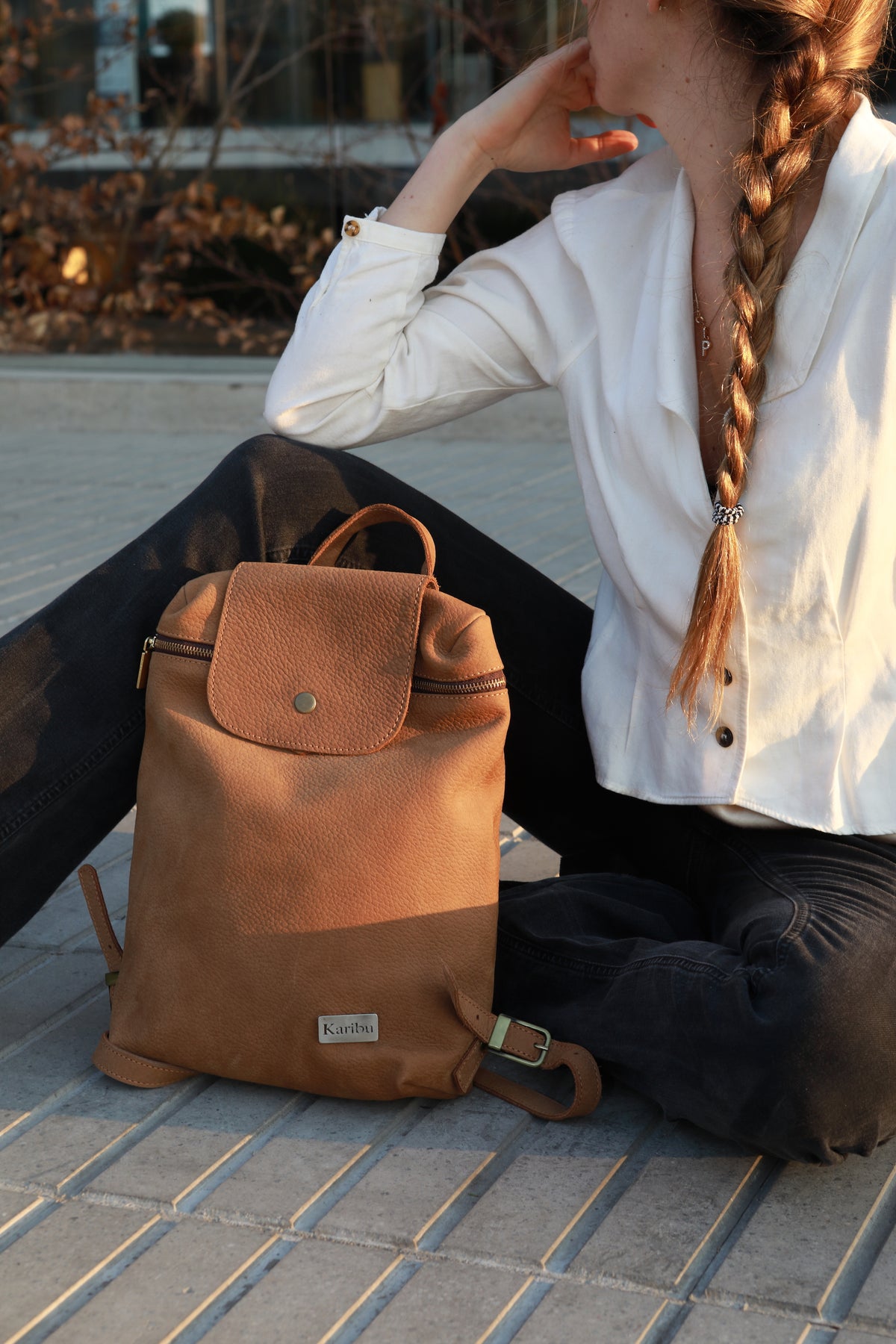 Mochila Iris Cafe