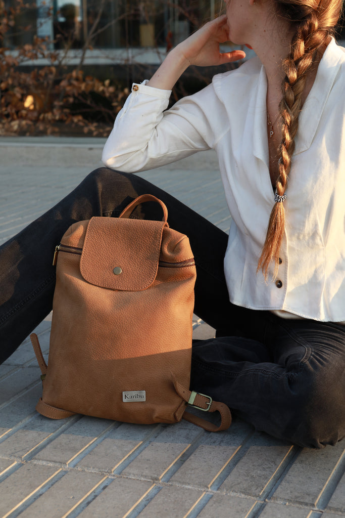 Mochila Iris Cafe