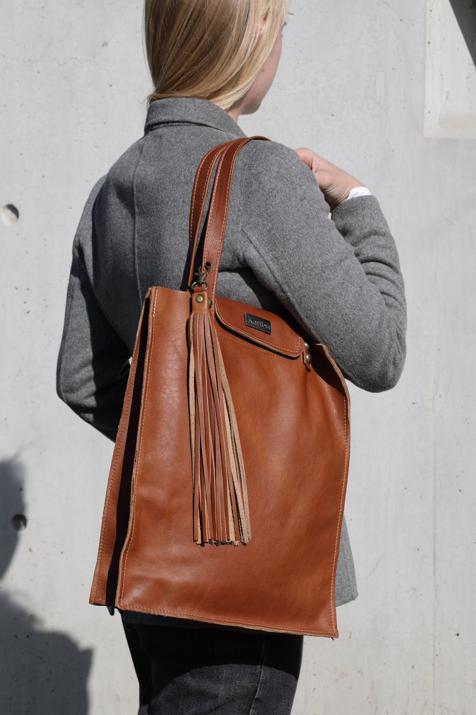 Cartera Juanita Cafe Claro