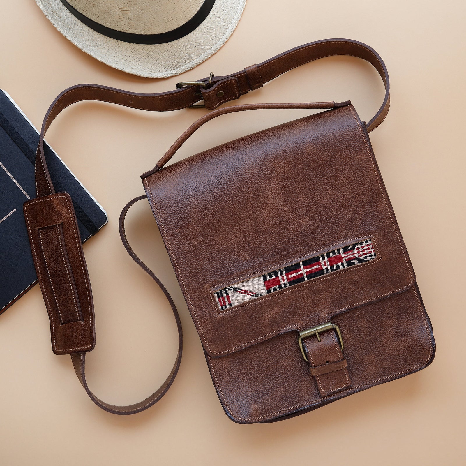 Morral Ingles Cafe Oscuro