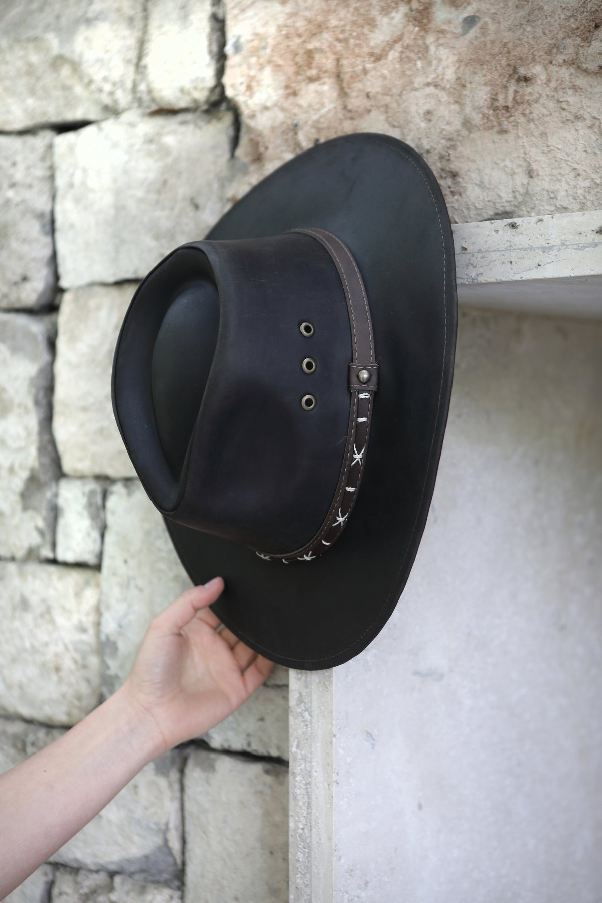 Sombrero Australiano Café Oscuro