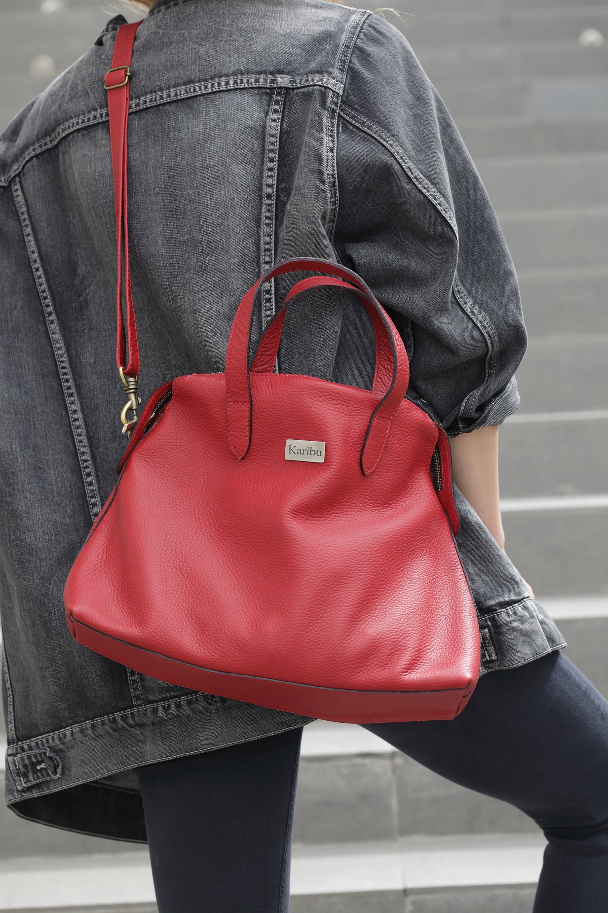 Cartera Catalina Roja