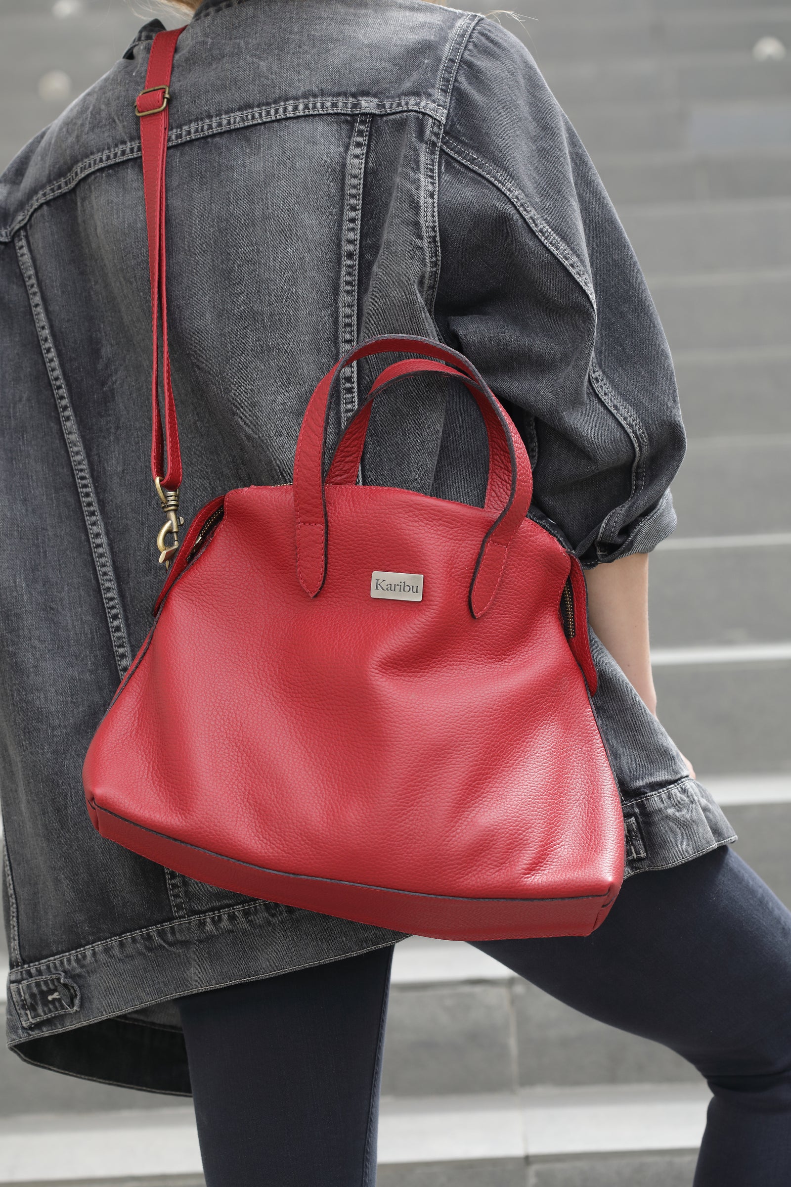 Cartera Catalina Roja