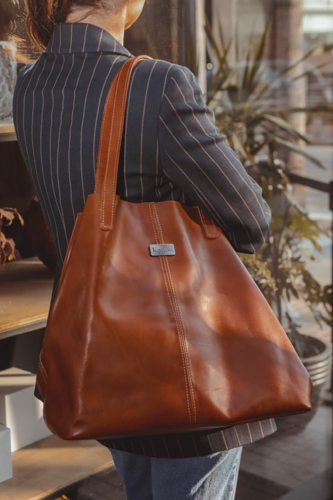 Cartera Paula Caramelo