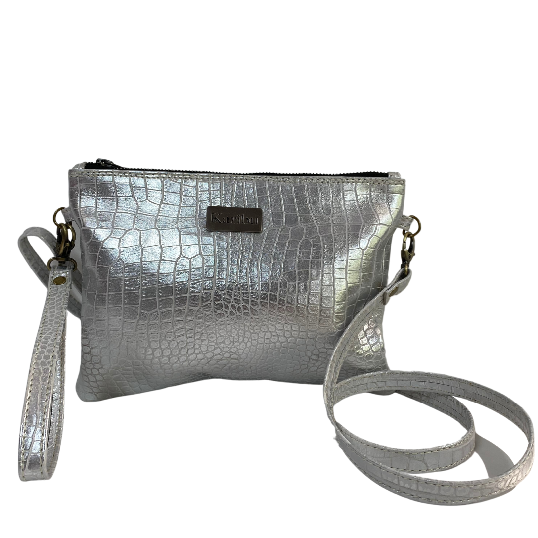 Sobre Fiesta Blanco plata