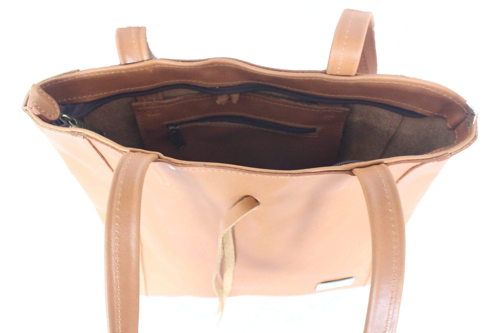 Cartera Florencia chica Cafe Tostado