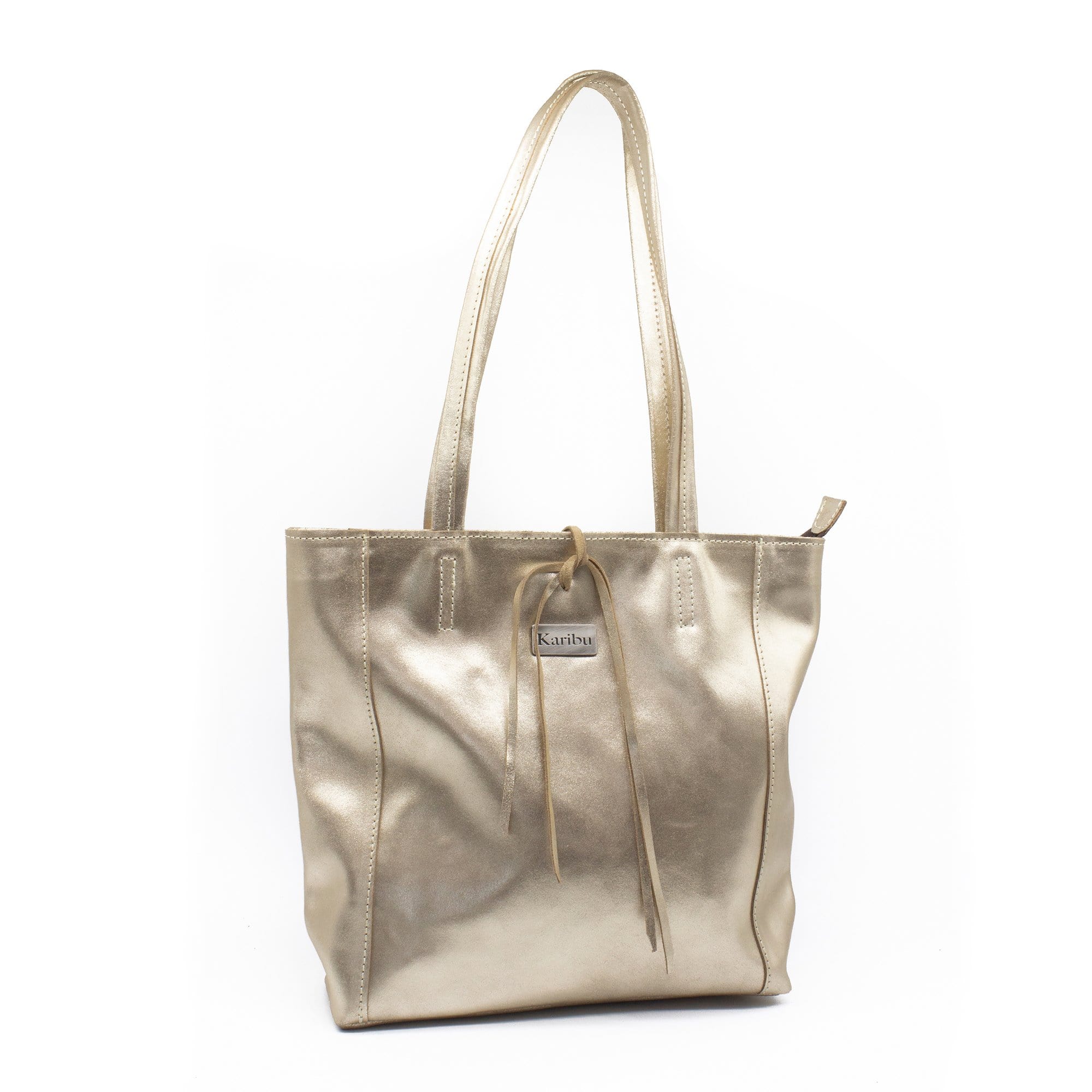 Cartera Florencia Dorada