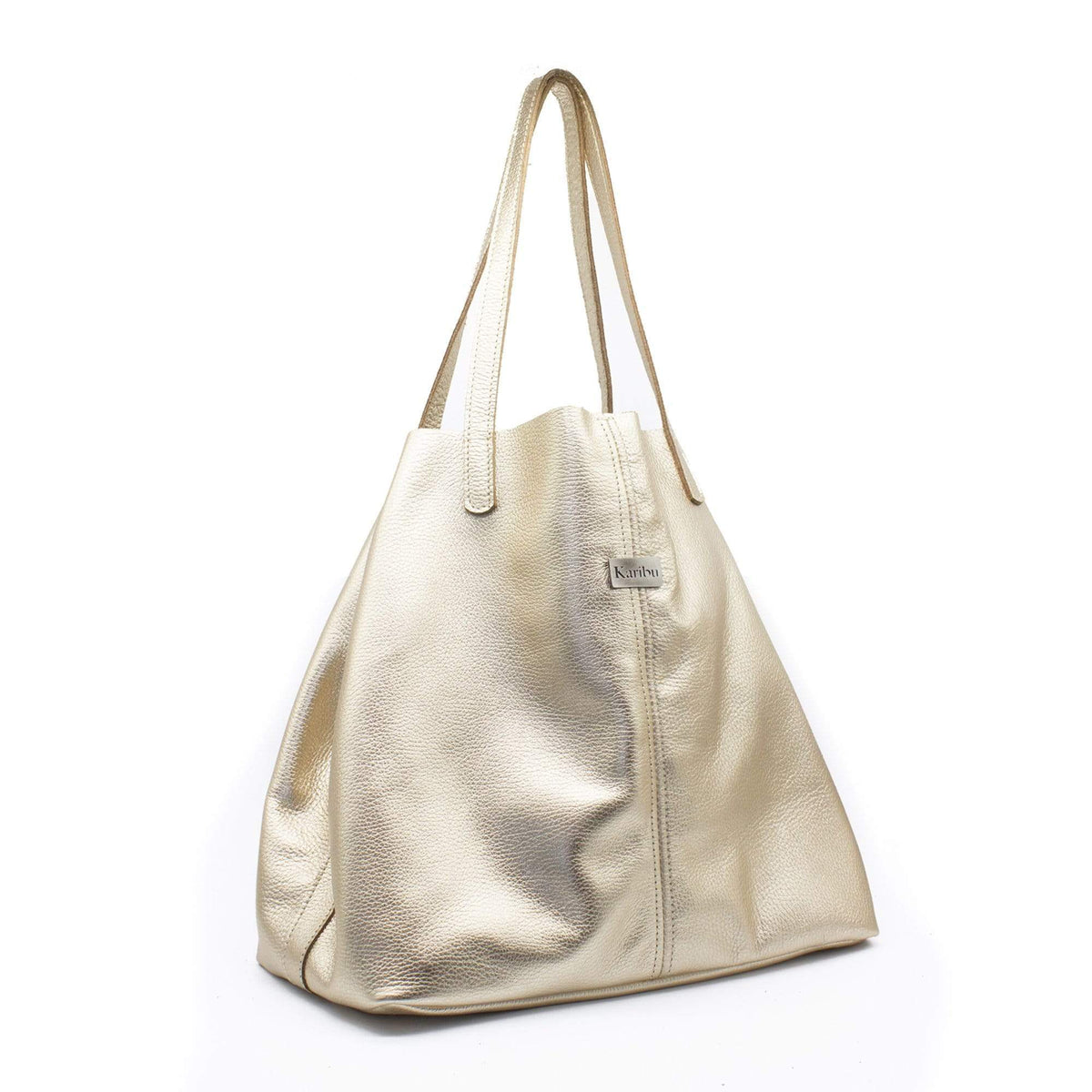 Cartera Paula Dorada poro