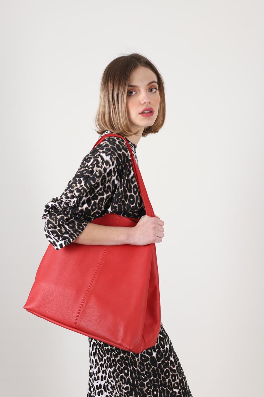 Cartera Paula Roja