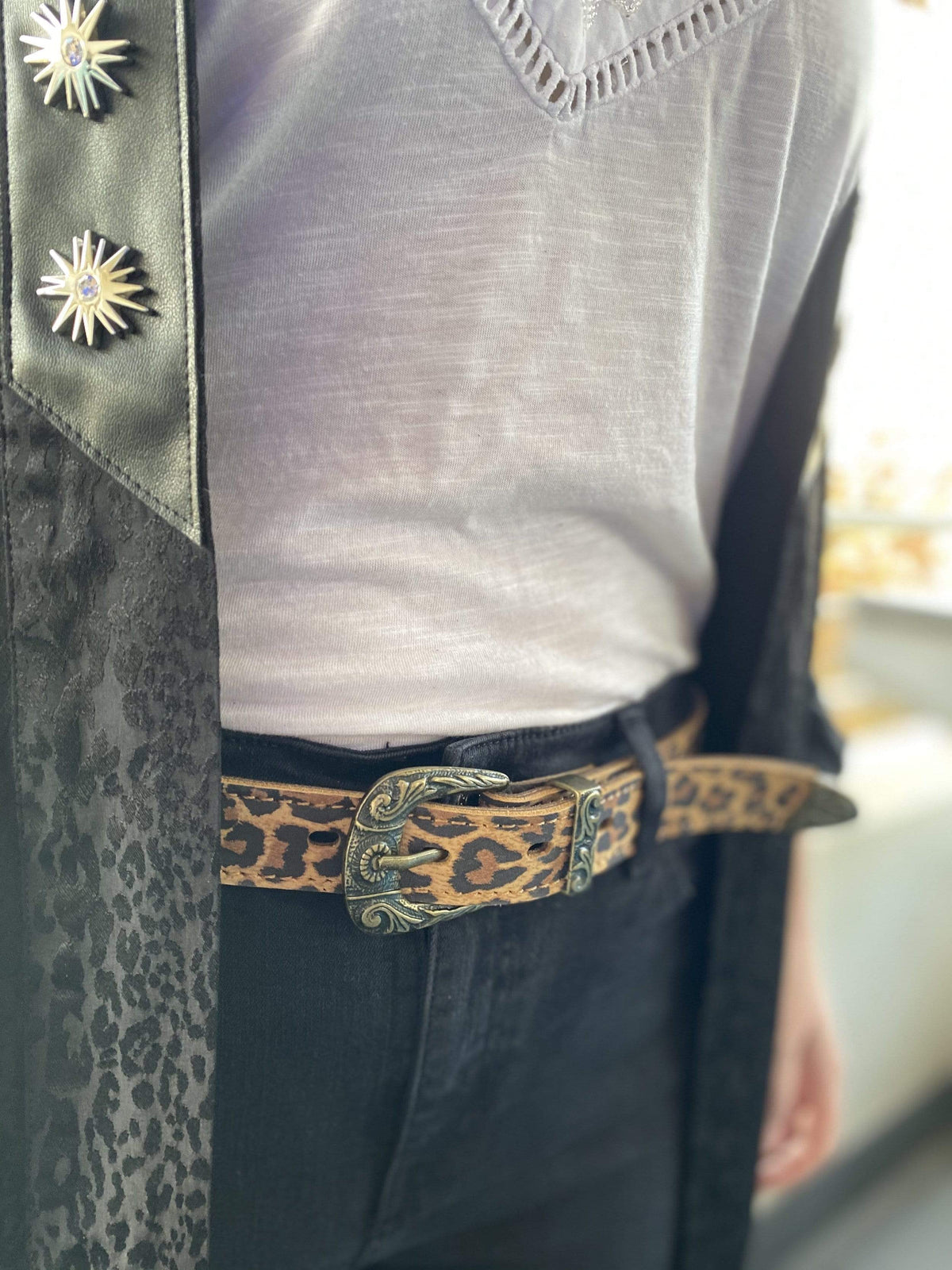 Cinturon Animal Print