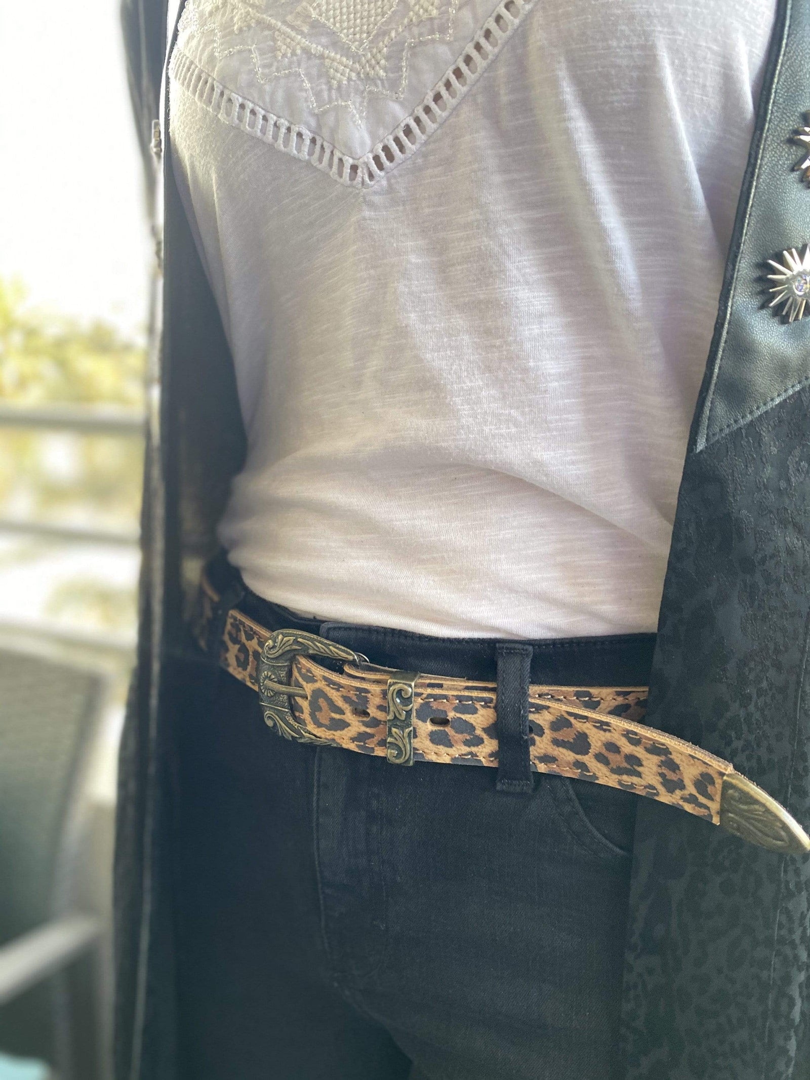 Cinturon Animal Print