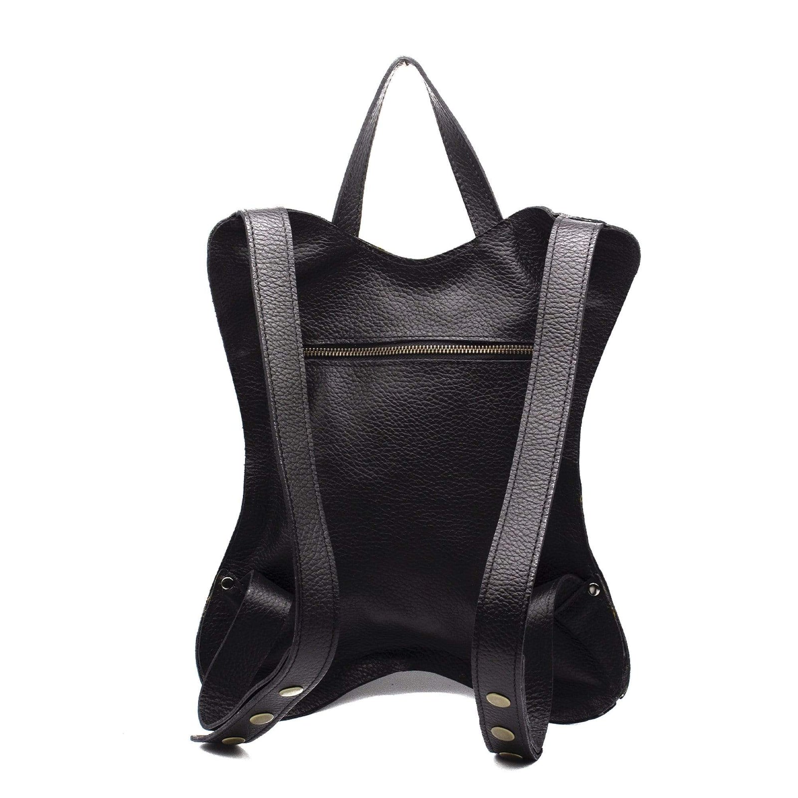 Mochila Murci Negra - vista lateral
